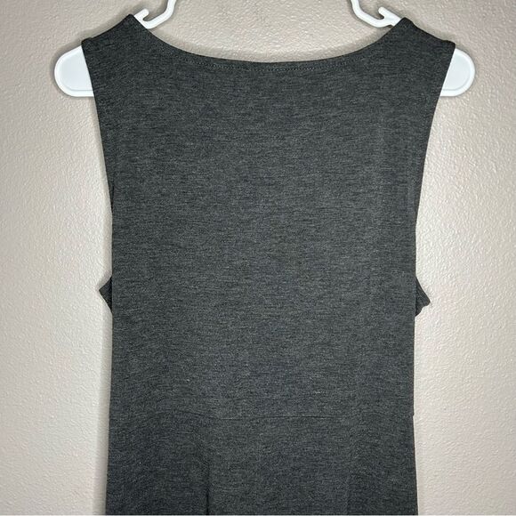 Torrid Charcoal gray jersey tie front shift dress women’s plus size 1X - Picture 7 of 10